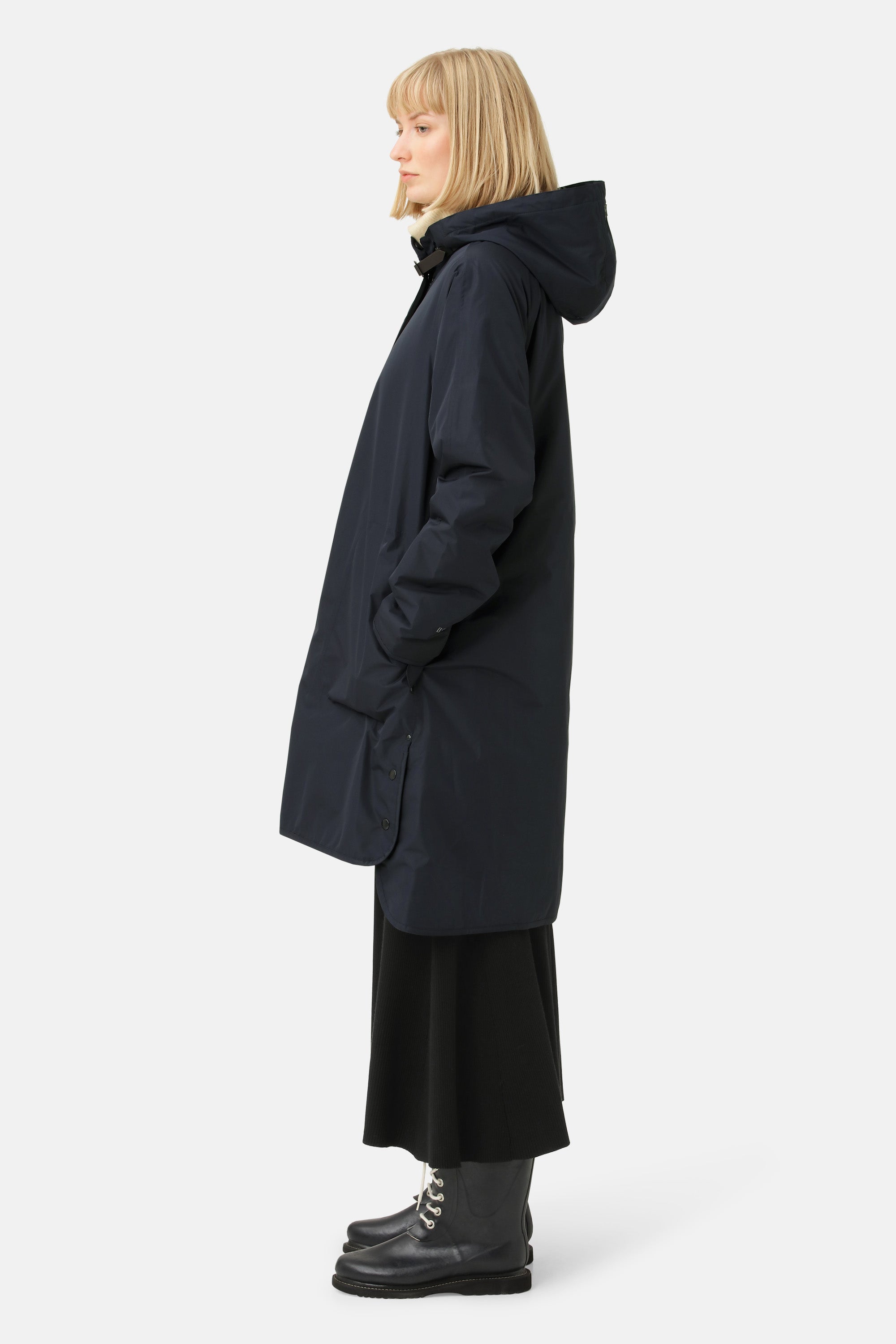 Ilse Jacobsen Hornbæk Rain Wintermantel Winter coat 660 Dark Indigo